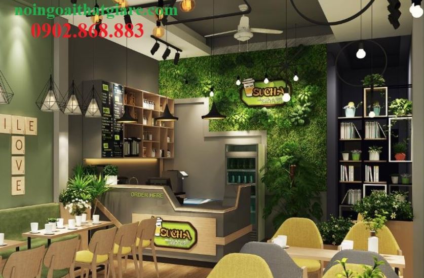 Thiết kế quán cafe - Công Ty TNHH Thiết Kế Nội Ngoại Thất Đại Phát